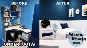 Maybe you would like to learn more about one of these? Make Over Kamar Kost Bentuk L Tips Dapur Mini Fresh Look Re Doing The Room Series Ep 04 Youtube