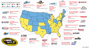 40 Maps And Charts That Explain Sports In America Nascar