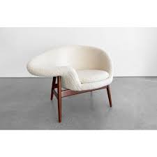 The fabric is not included on the price. Hans Olsen Fried Egg Chair C 1956 Chairish