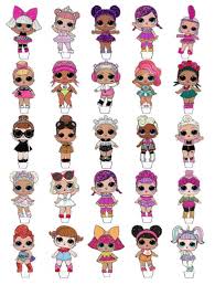 1 99 Gbp 25 Precut Uncut Lol Surprise Dolls Stand Up Edible Cupcake Toppers Wafer Card Ebay Home Garden Lol Doll Cake Lol Dolls Doll Party