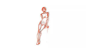 How To Draw Basic Human Figures 4 Steps With Pictures Wikihow Female body sketch template at paintingvalley.com. how to draw basic human figures 4