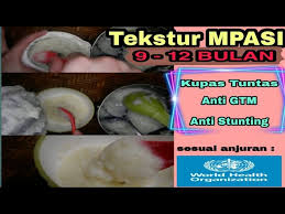 Semoga resep mpasi kali ini menginspirasi bunda resep 1 mpasi 6. Tekstur Mpasi Bayi 9 Sampai 12 Bulan Youtube