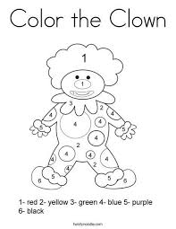 Clown coloring pages for toddlers. 5 Free Fun Clown Printables Clown Coloring Pages Clown Crafts Birthday Coloring Pages