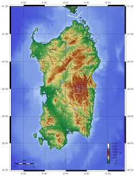 Jahrhundert in alle welt exportiert wird. Landkarte Sardinien Topographische Karte Weltkarte Com Karten Und Stadtplane Der Welt
