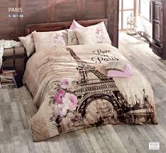 100 Cotton 4pcs Paris Eiffel Tower Queen Double Quilt Duvet Cover Bedding Set Paris Bedding Paris Themed Bedroom Paris Themed Bedding
