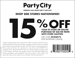 Party City Printable Flyer Party City Printable Coupons Coupons