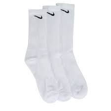 Nike Men S 3 Pack Large Everyday Cushion Crew Socks White White Nike Socks Nike Socks Designer Socks