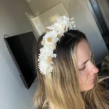 Buy Bridal Dried Flower Hair Comb Online in India