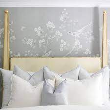 Funky and eclectic in fur. Gray And Gold Bedroom Ideas Design Ideas