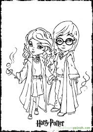 Yes, you guessed it, it's harry potter! Cute Harry Potter Coloring Pages For Kids