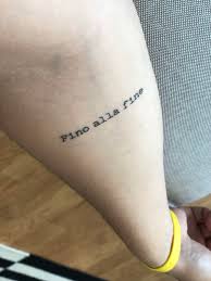 What tattoo would hamsik get if napoli won the scudetto? Took This Tattoo In Rome Fino Alla Fine Forever What You Guys Think Juve
