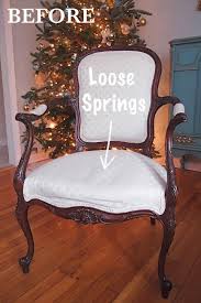 French Chair Repair And Makeover Chair Repair French Chairs Reupholster Chair Dining