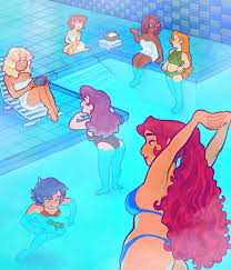 it's Girls Day at the Stardew Valley Spa! : r/StardewValley