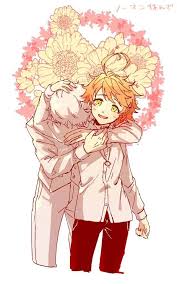Imágenes norman x emma, del anime the promised neverland. 36 Norman X Emma Ideas Neverland Art Neverland Anime