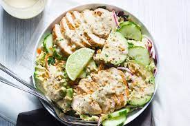 Avocado Chicken Salad Recipe Healthy Chicken Avocado Salad Recipe Eatwell101