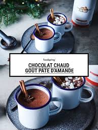 Chocolat Chaud Gout Pate D Amande Foodspring Magazine France Recette Recette Chocolat Chaud Chocolat Chaud Chocolat