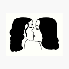 Shop for girls kissing wall art from the world's greatest living artists. Girls Kissing Art Prints Redbubble