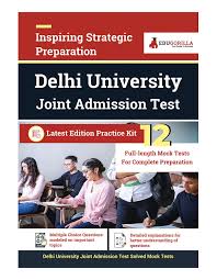 First , you have to. Buy Delhi University Joint Admission Test Exam 2021 Preparation Kit For Du Jat 12 Full Length Mock Tests By Edugorilla Book Online At Low Prices In India Delhi University