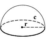A medicine capsule is in the shape of a cylinder with two hemispheres stuck to each of its ends (see fig. Hemisphere Calculator