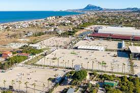 Luftaufnahme eines hauses in oliva nova golf, costa blanca, spanien Oliva Nova Resort Environment Oliva Nova