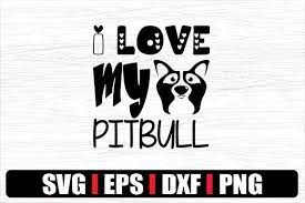 Free Free 167 I Love My Pitbull Svg SVG PNG EPS DXF File