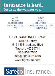 Safeco Agent Representing All Of Arizona 520 901 7010 With Images Group Insurance Independent Insurance Insurance