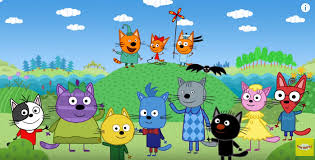 tri kota kartinki pikachu character cats