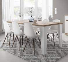 table de salle a manger scandinave chene blanc veine mat melanie matelpro table salle a manger salle a manger ikea salle a manger scandinave