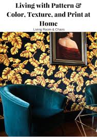 Animal print furniture velvet dining chairs wrought iron patio chairs chair accent chairs for sale painted wood chairs french chairs living room leather printed chair. Living With Pattern Color Texture And Print At Home Living Room Chairs By Home Living Magazines Issuu