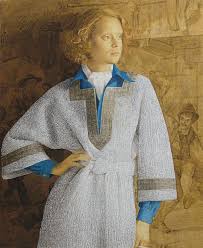 Artist Of The Week 115 Graham Little Skye Sherwin Dress Painting Female Portraits Female Portrait