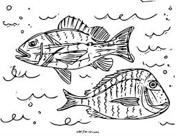 Or perhaps you have a home aquarium they love to the pdf file will open in a new window for you to save the freebie and print the pages. Printable Fish Coloring Pages 5 Pages Of Fish From The Etsy