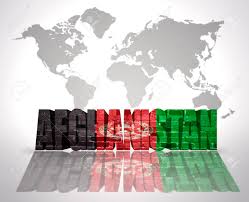La chine a une carte à jouer, a. Parole Afghanistan Avec Le Drapeau De L Afghanistan Sur Une Carte Du Monde Arriere Plan Banque D Images Et Photos Libres De Droits Image 34677986