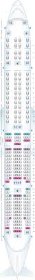 Seat Map American Airlines Boeing B777 300er Airplane