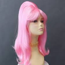 Pink Beehive Wig