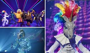 Celebrity detectives @ritaora @mewossy @davinamccall @mothecomedian & host @joeldommett ✨ and unmasked itv hub @will_njo 🎭 #maskedsingeruk themaskedsinger.shop. The Masked Singer Uk 2020 Cast Who Is Tipped To Be Appearing Tv Radio Showbiz Tv Express Co Uk