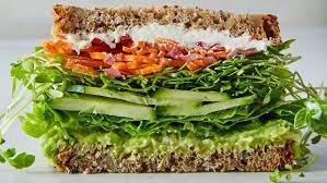 California Veggie Sandwich Recipe Recipe Veggie Sandwich Recipes Veggie Sandwich Best Vegetarian Sandwiches