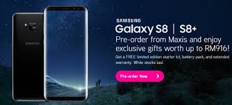 We'll update as additional details or deals are announced. Samsung Galaxy S8 S8 Now Available For Pre Order From Maxis Soyacincau Com