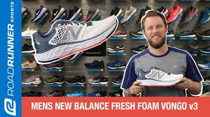 Men's | new balance fresh foam vongo $130 $104 sale. Men S New Balance Vongo V3 Fit Expert Shoe Review Youtube