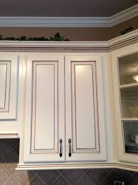 My Dream Kitchen At Last Painted Maple Cabinets Antique White Almond Added Light Rail At The Bo Antique White Kitchen New Kitchen Cabinets Kitchen Cabinets
