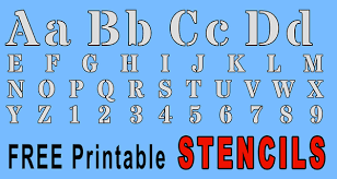 printable stencils free alphabet font and letter templates stencils printables free stencils free letter stencils