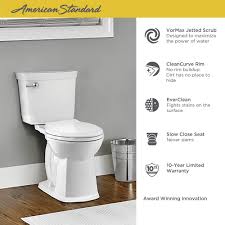 What is the owners manual for american standard vormax? American Standard Astute Vormax 2 Piece White Tall Elongated Toilet At Menards