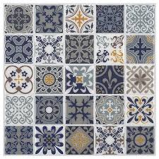 See more ideas about kitchen backsplash, kitchen design, kitchen remodel. Moroccan Rano Peel And Stick Backsplash 10 Pack Contemporary Mosaic Tile By Tic Tac Tiles Houzz