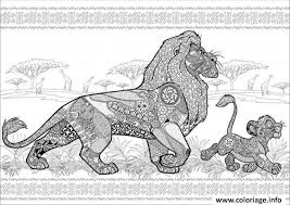 Coloriage Disney Anti Stress Roi Lion Dessin A Imprimer Coloriage Disney Lion Coloriage Coloriage