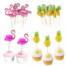 Beach cupcakes | beach cupcakes, beach theme cupcakes, themed cupcakes. Flamingo Pineapple Cupcake Topper Fruit Toothpick For Hawaii Theme Beach Party Decoration Wedding Birthday Cake Topper Supplies8 Best Deal 484c7d Goteborgsaventyrscenter