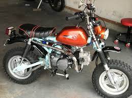 Honda Monkey Bike 50 Build Motorcycle Bike Moped