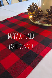 Buffalo Plaid Table Runner Perfect Addition To Your Lumberjack Party Or Woodland Theme Buffalo Plaid Table Runner Plaid Baby Shower Buffalo Plaid Baby Shower