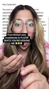 How to Get Floor Seats to Sabrina