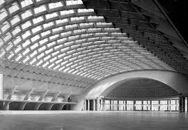 Palazzo Della Moda E Torino Esposizioni 1948 50 Carlo Biscaretti Vaults By Pier Luigi Nervi Pier Luigi Nervi Architecture Famous Architecture