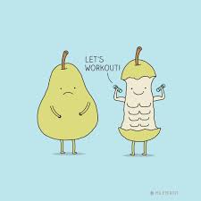 Funny Pun Let S Workout Food Humor Punny Core Exercises Core Funnypics Funnypictures Pun Funny Hu Funny Doodles Funny Puns Funny Illustration