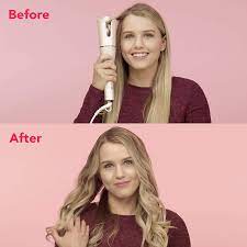 Auto Hair Curling Wand With Ceramic Ionic Barrel Smart Anti Stuck Sensor In 2021 Curling Hair With Wand Wand Curls Curled Hairstyles